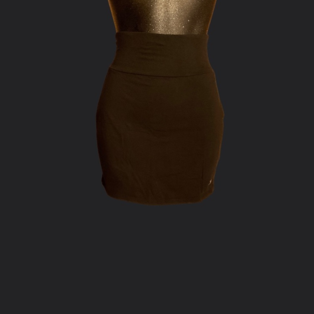 Black Body-con Skirt